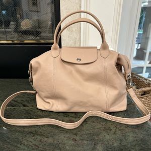 Longchamp Le Pilage Leather Crossbody Handbag
